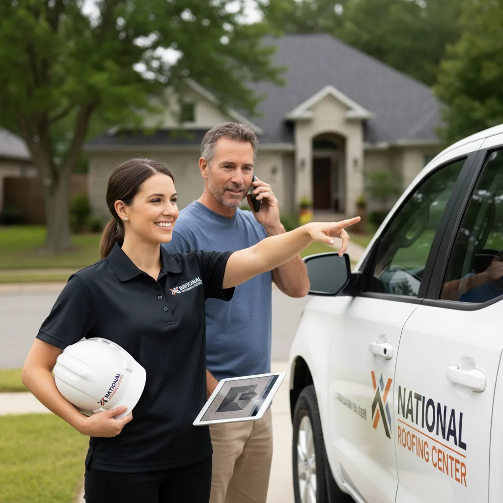 National Roofing Center customer support in Wirtz